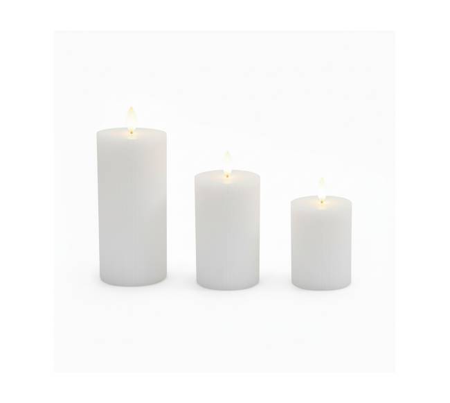 3 LED žvakės7