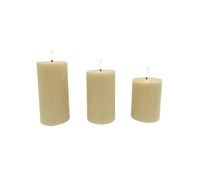 3 LED žvakės9