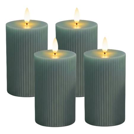 4 LED vaškinės žvakės0