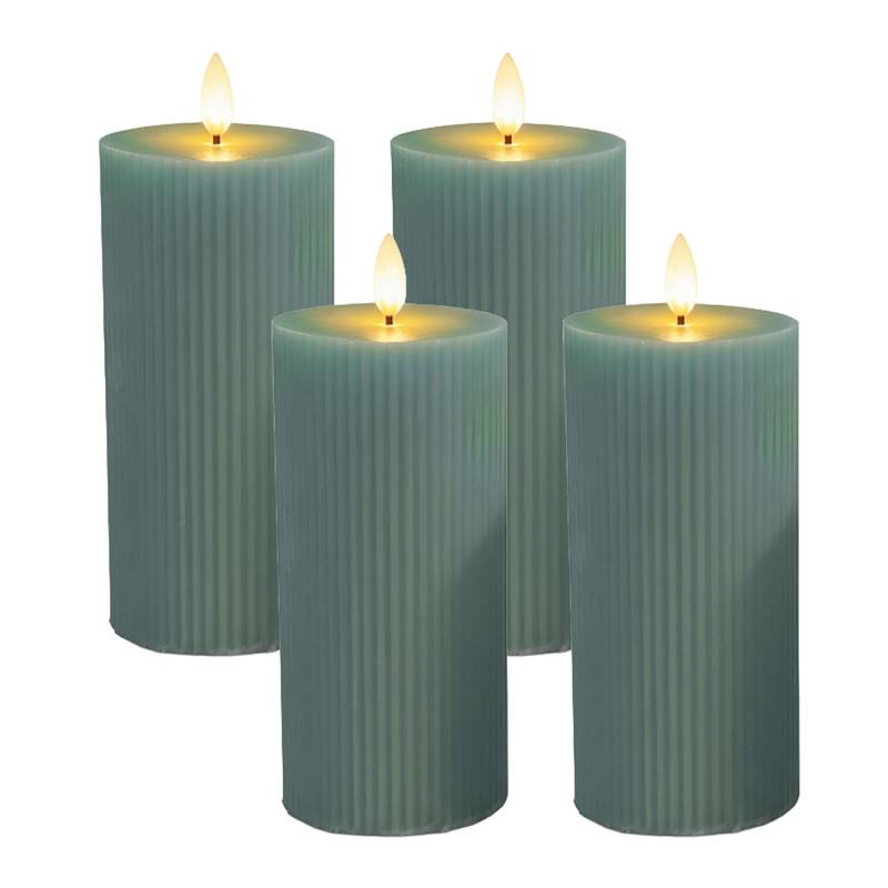 LED žvakės, rinkinys iš 4, 18cm0