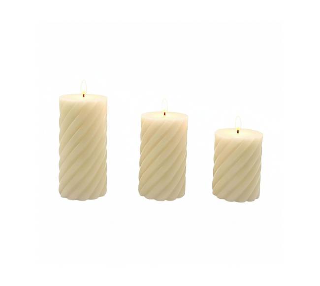 3 LED žvakių rinkinys9