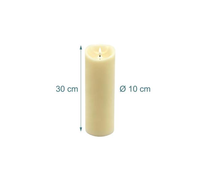 LED žvakė, 30 cm3