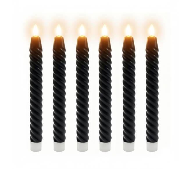 6 LED žvakidinių žvakių rinkinys0