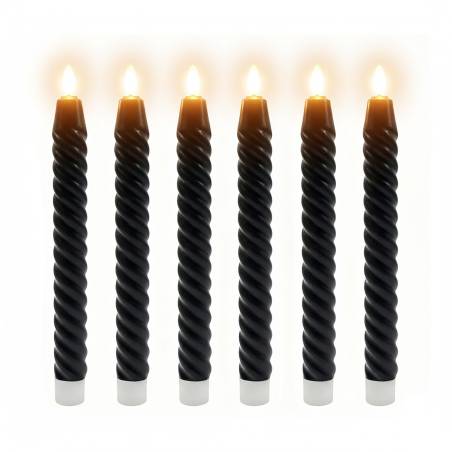 6 LED žvakidinių žvakių rinkinys0