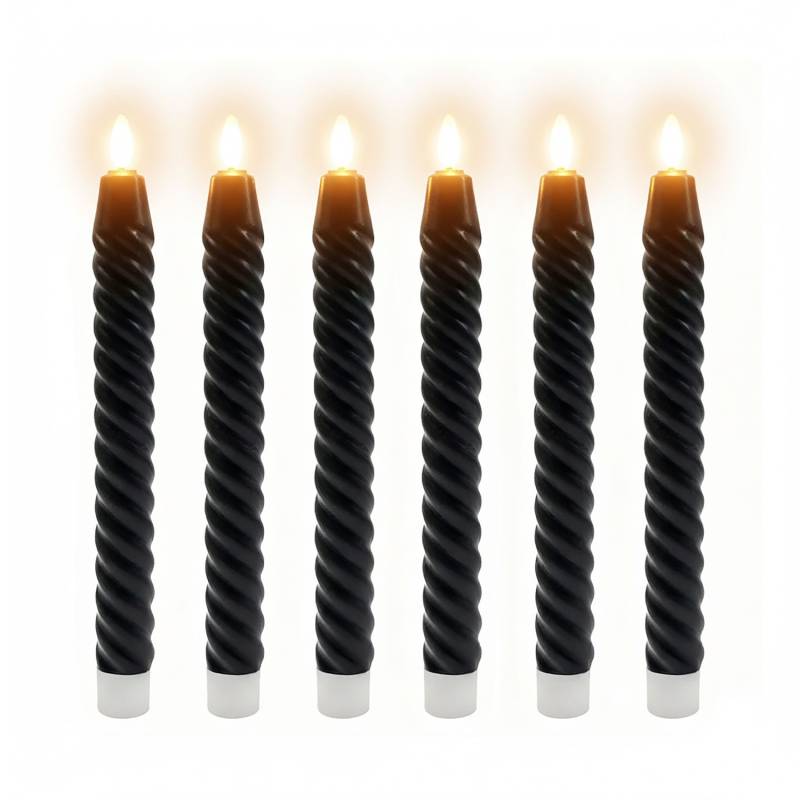 6 LED žvakidinių žvakių rinkinys0