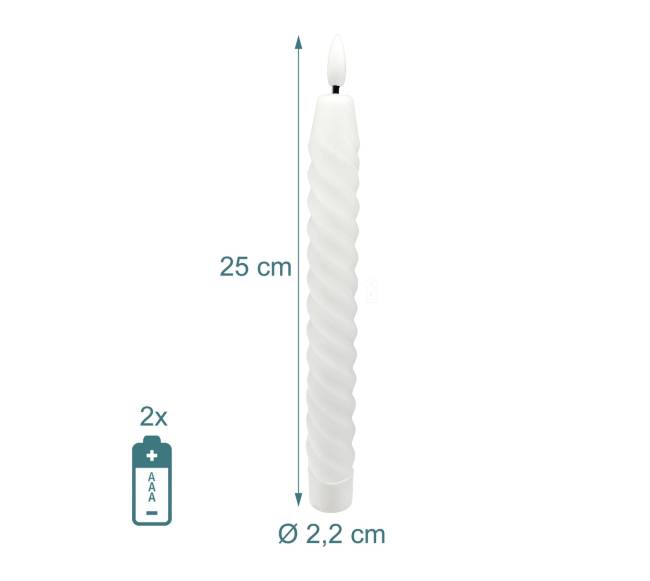 6 LED kūginių žvakių rinkinys3