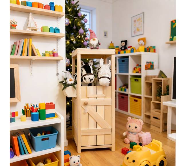 Hobby Horse arklidė 2 žaisliniams arkliukams1