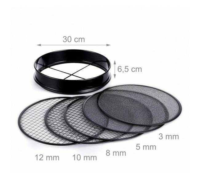 Sodo sietas 5-in-1 Ø 30 cm3