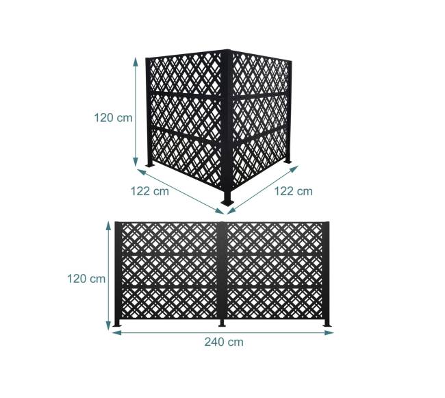 Šiukšlių konteinerio uždanga, 120 cm3