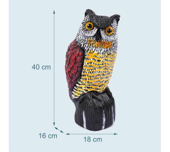 Paukščių baidymo pelėda 40 cm3