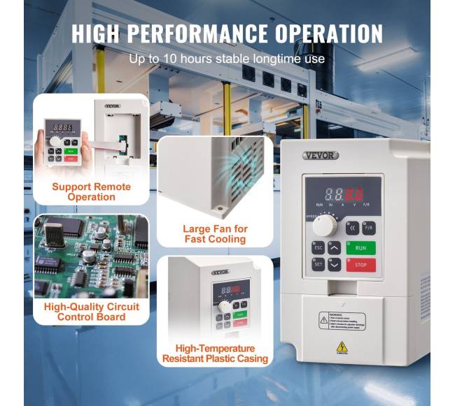 VFD keitiklis 4 AG 3 kW 14A4