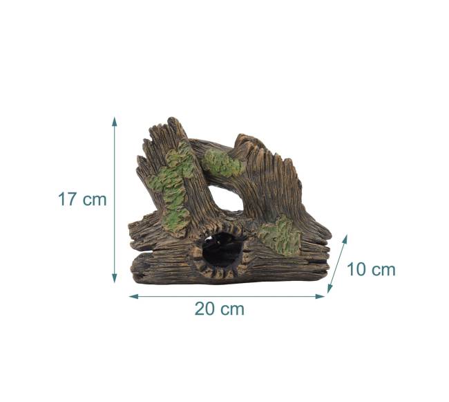 Akvariumo dekoracija: medžio kamienas3