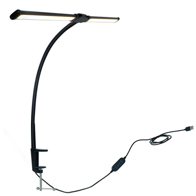 Prispaudžiama LED stalinė lempa, 61cm0