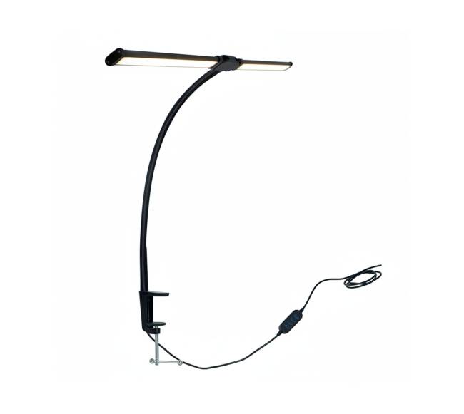 Prispaudžiama LED stalinė lempa, 61cm9