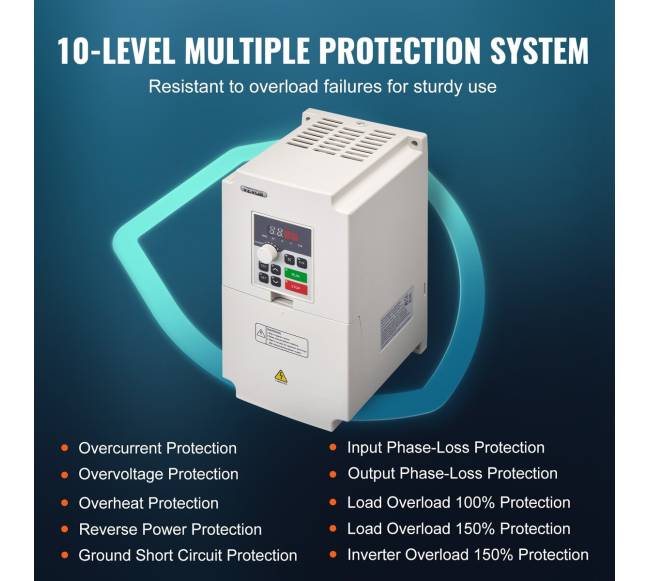 Kintamo dažnio keitiklis 5AG 4KW 8.5A, įvestis 380V3