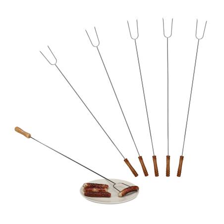 Itin ilgos BBQ iešmų rinkinys, 6 vnt.0