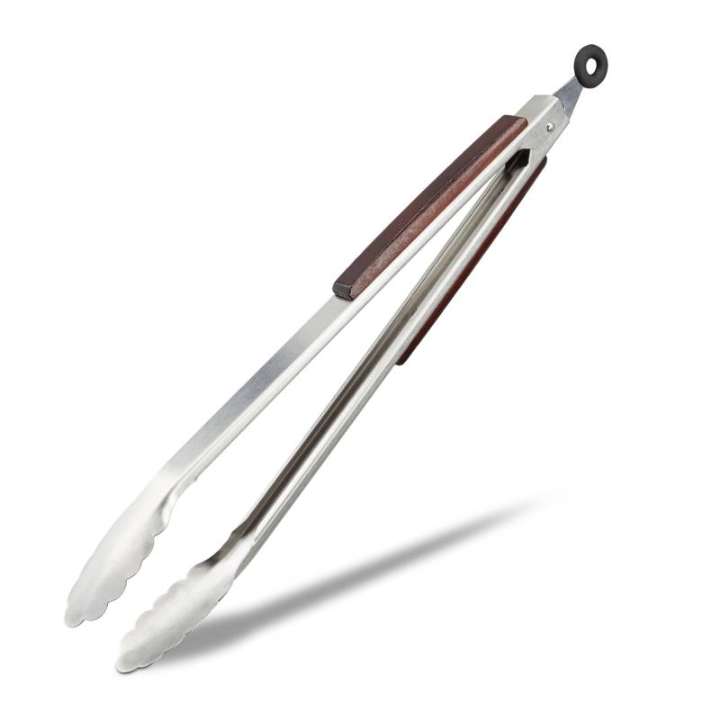 Nerūdijančio plieno virtuvinės žnyplės 38 cm0
