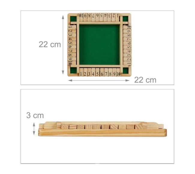Kauliukų žaidimas Shut The Box3