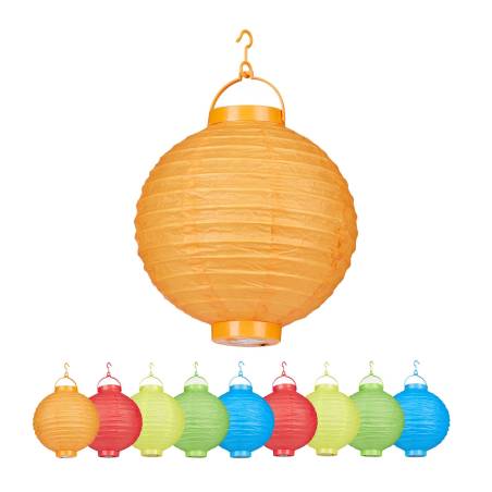 10 spalvingų LED žibintų rinkinys0