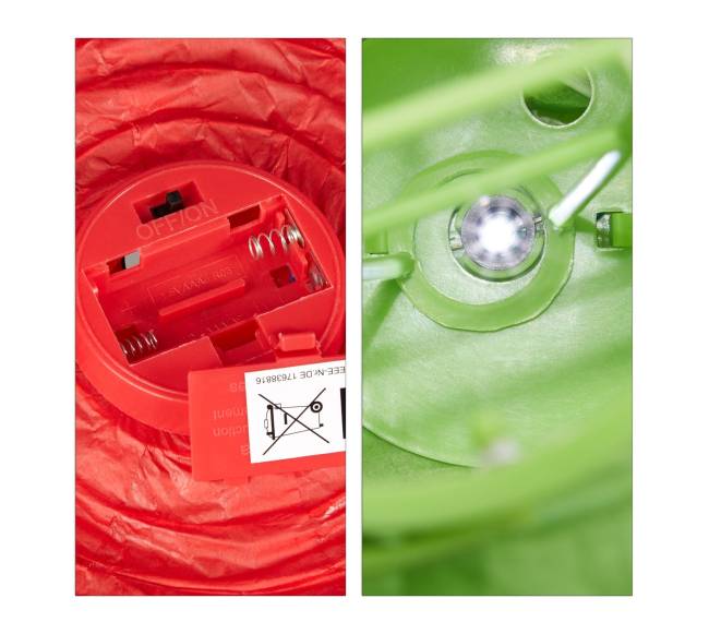 10 spalvingų LED žibintų rinkinys8