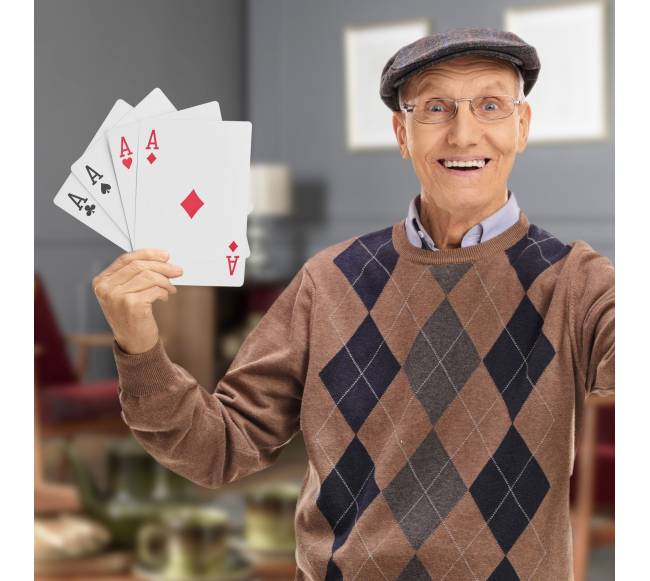 Jumbo 54 pokerio kortų kaladė1