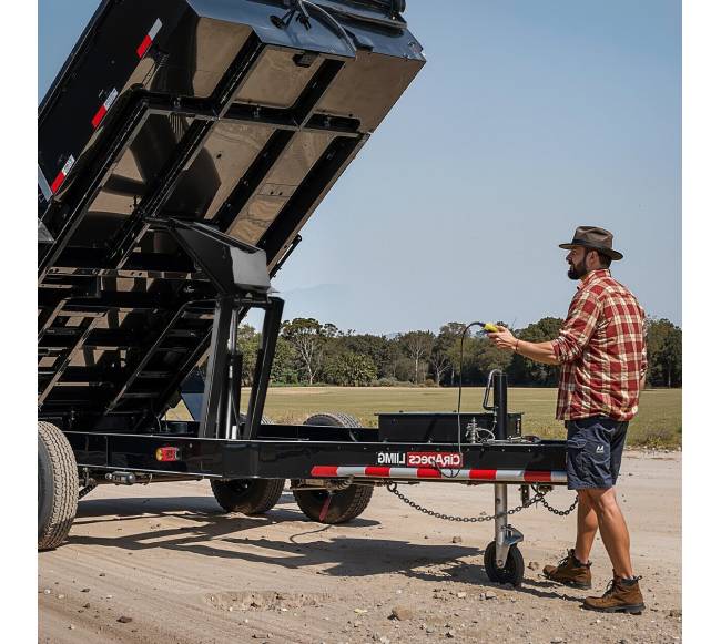 Hidraulinis žirklinis keltuvas priekaboms7