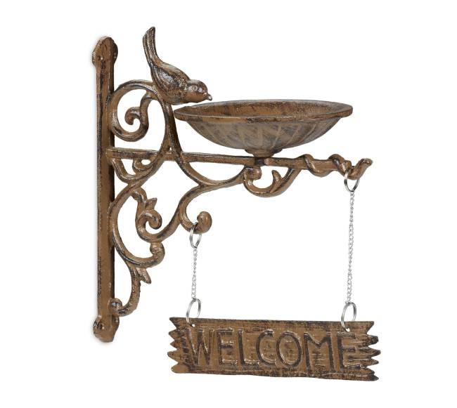 Ketaus paukščių maudyklė WELCOME0