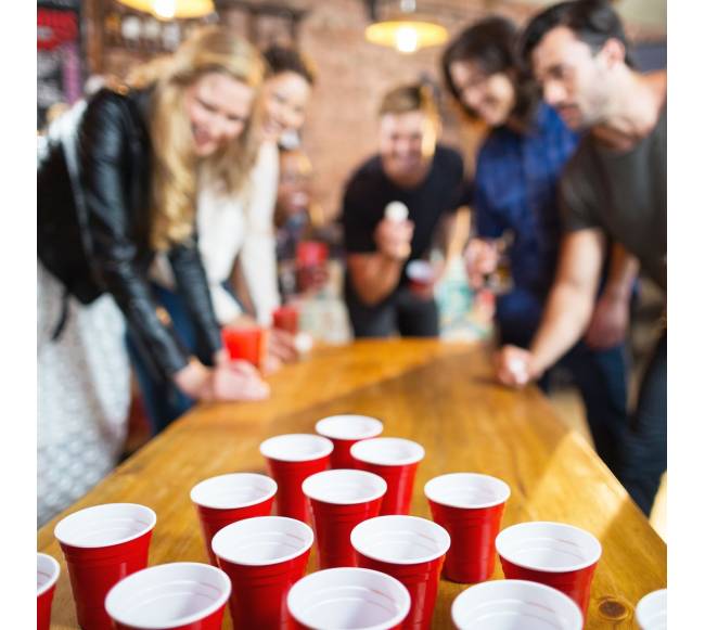 50 Beer Pong puodelių rinkinys1