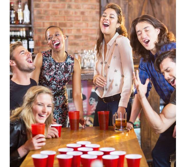 50 Beer Pong puodelių rinkinys2