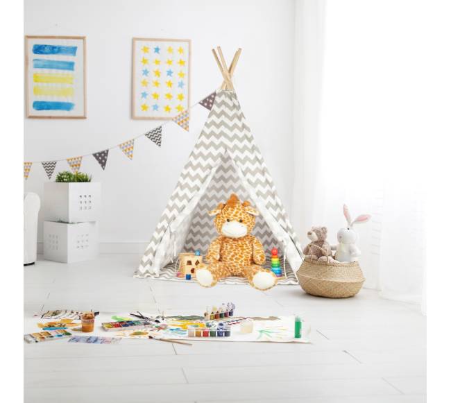 Vaikiška žaidimų palapinė teepee2