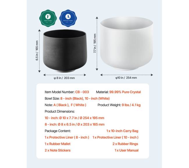 2 vnt. kristaliniai dainuojantys dubenys su nešyklėmis6