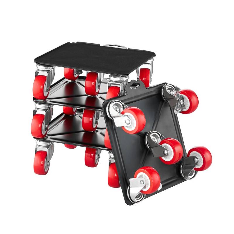 Baldų pervežimo vežimėlis su 5 ratukais 1575 kg talpa0