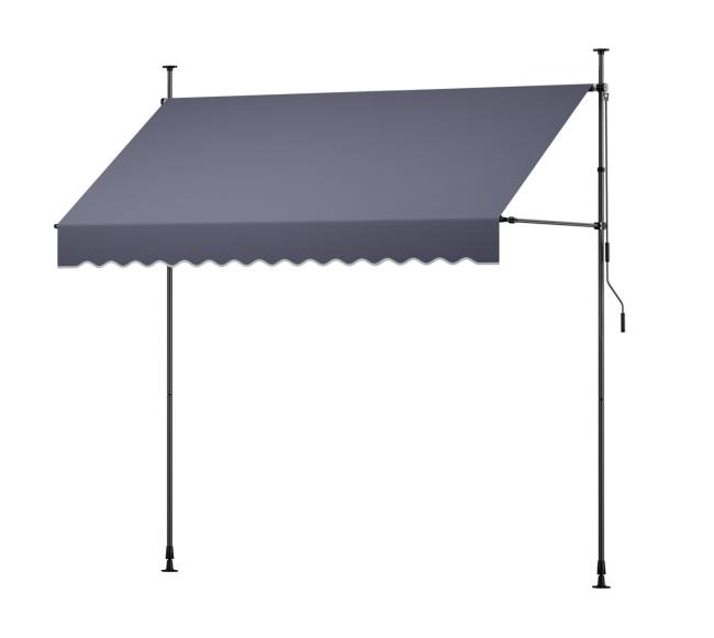 Rankiniu būdu ištraukiama lauko markizė 300 cm8