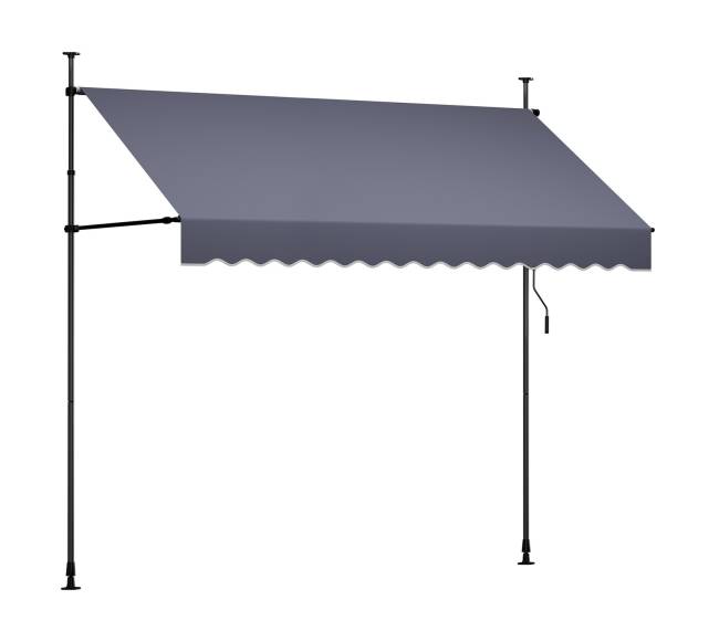 Rankiniu būdu ištraukiama lauko markizė 300 cm9