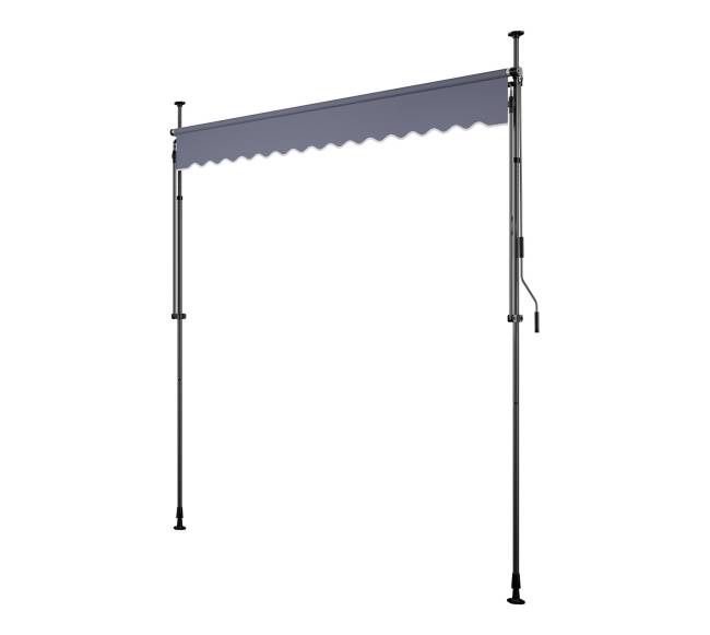 Rankiniu būdu ištraukiama lauko markizė 300 cm10