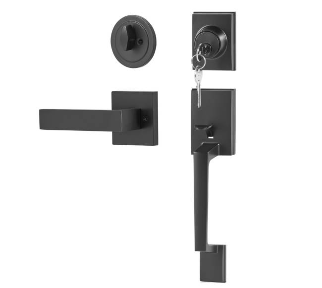Lauko durų rankenos ir spynos komplektas10