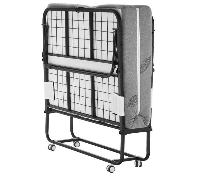 Sulankstoma lova svečiams su 5 cm putų čiužiniu0