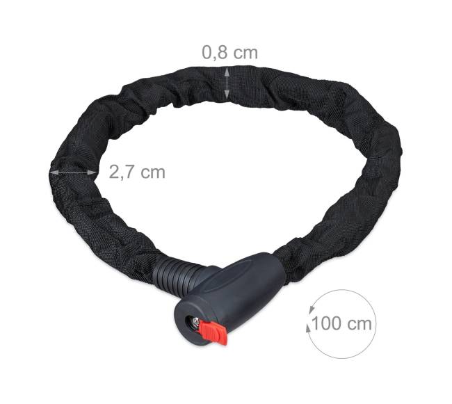 SECURE Grandinės spyna - 100 cm3