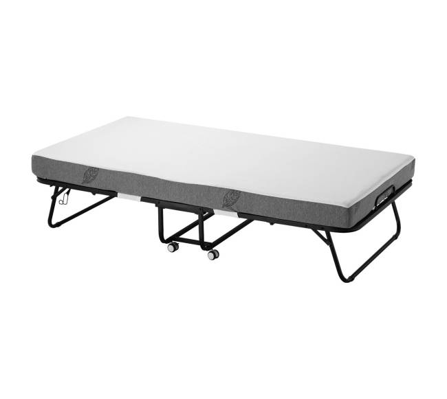 Sulankstoma lova svečiams su 5 cm putų čiužiniu9