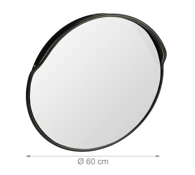 60 cm aklosios zonos veidrodis juodas3