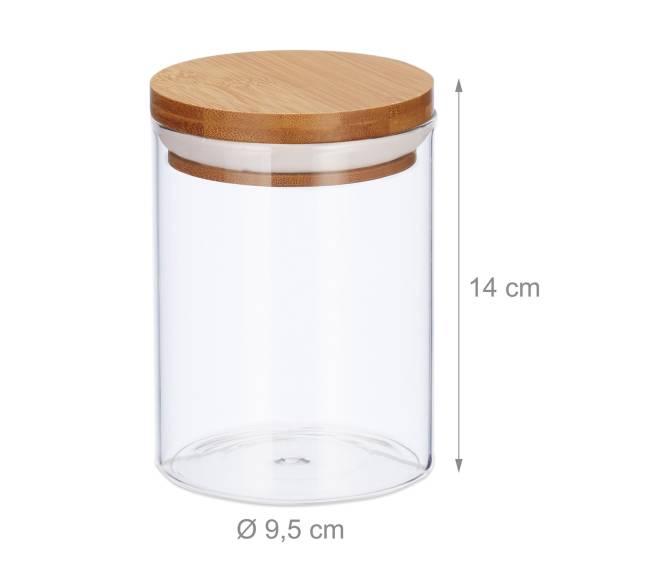 3 laikymo stiklainių rinkinys 600 ml3