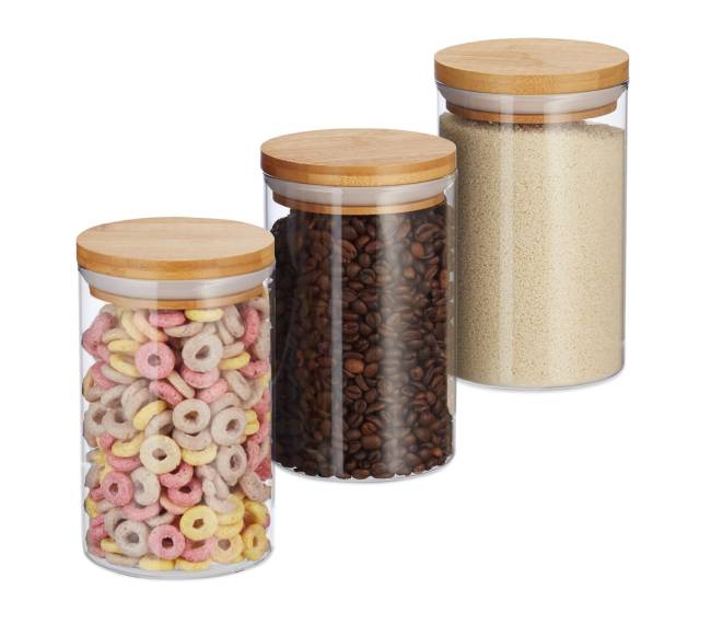3 laikymo stiklainių rinkinys 800 ml0