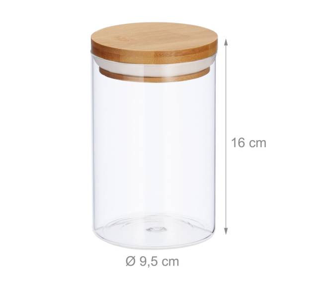 3 laikymo stiklainių rinkinys 800 ml3