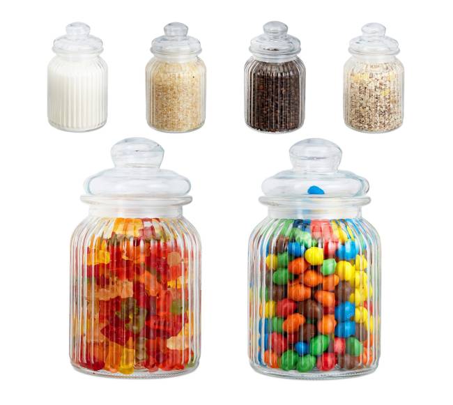 Stikliniai indeliai, 1000 ml0