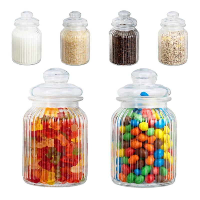 Stikliniai indeliai, 1000 ml0