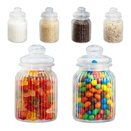 Stikliniai indeliai, 1000 ml0
