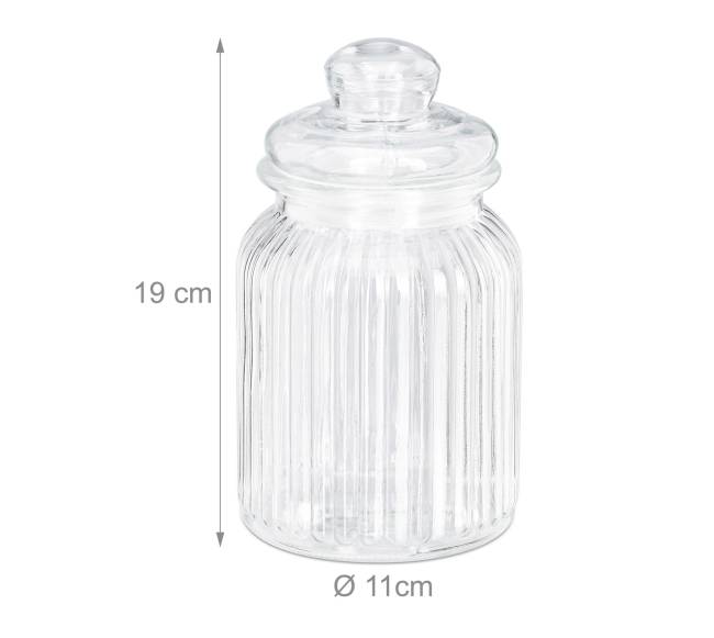 Stikliniai indeliai, 1000 ml3