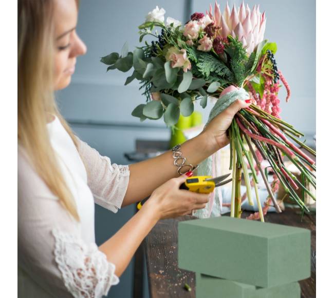 Šlapia gėlių floristinė kempinė, 3 vnt. pakuotė4