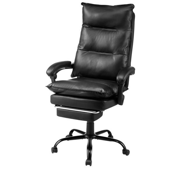 Biuro kėdė su pakoju ir juosmens pagalve0