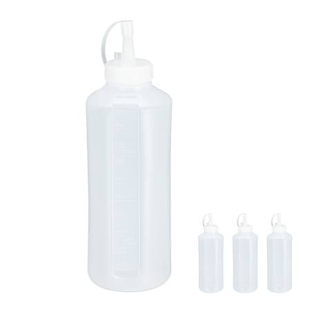 4x spaudžiami buteliukai 1000 ml0